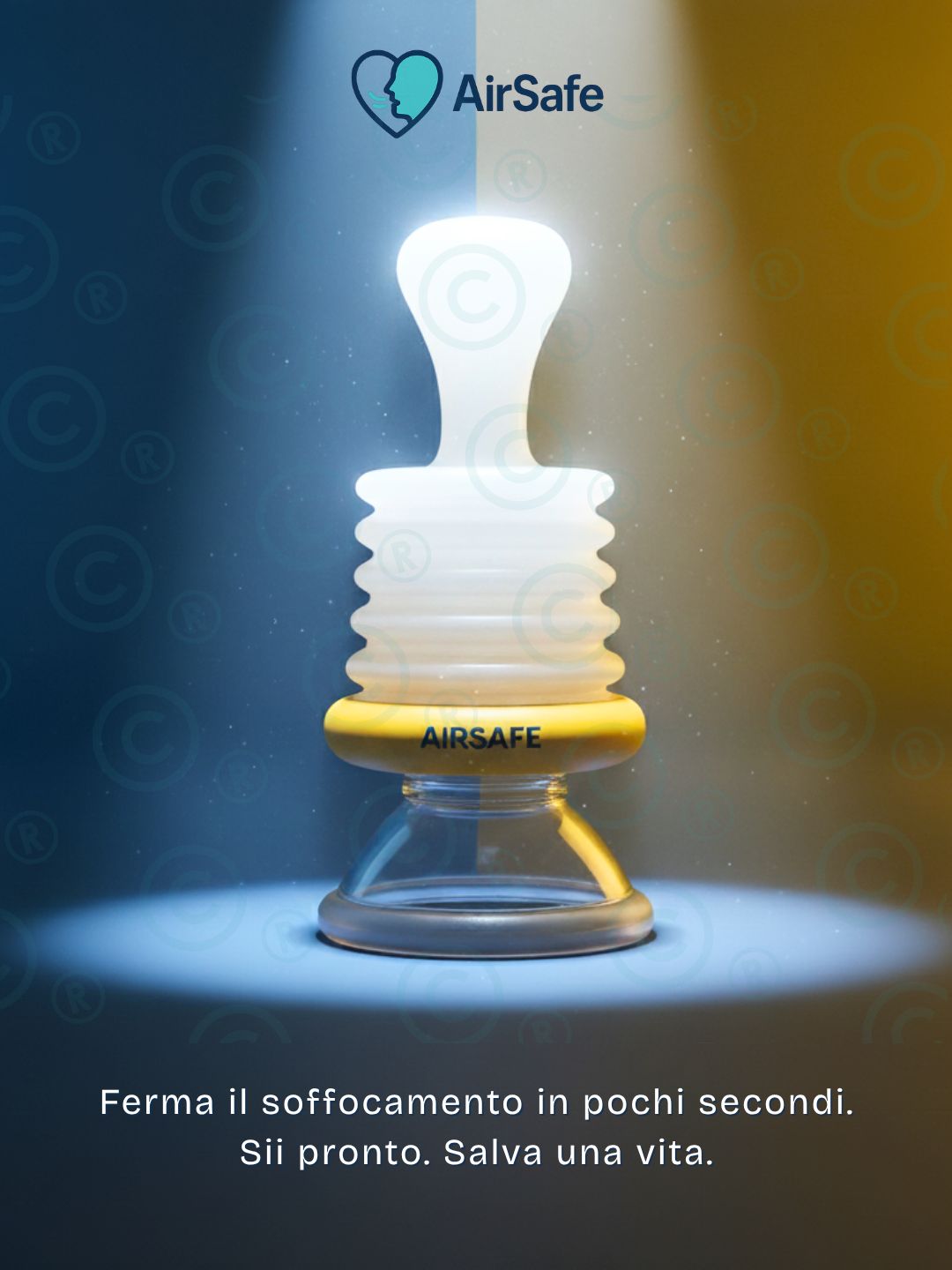 Dispositivo anticsoffocamento AirSafe