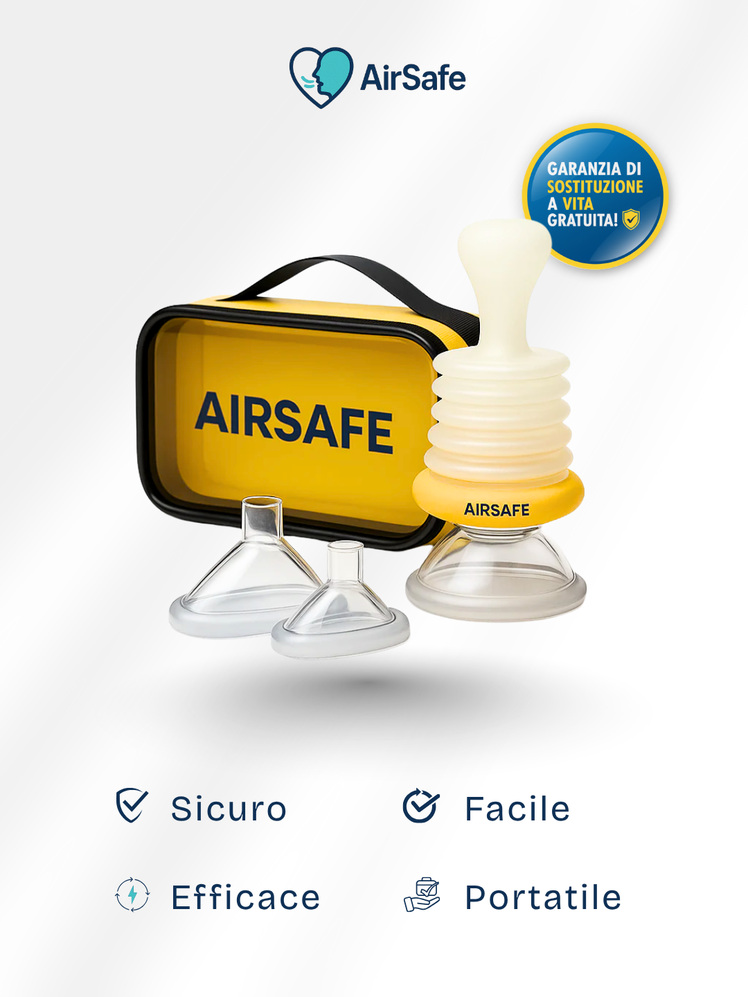 Dispositivo anticsoffocamento AirSafe