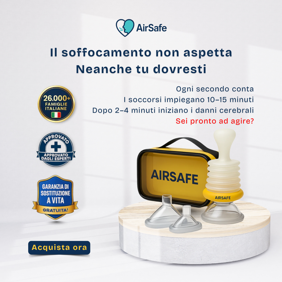 Dispositivo anticsoffocamento AirSafe