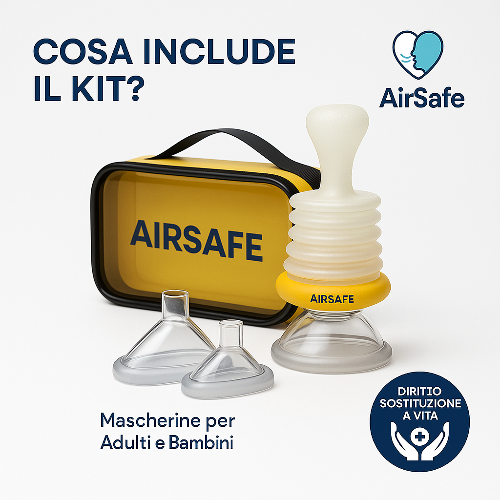 Dispositivo anticsoffocamento AirSafe