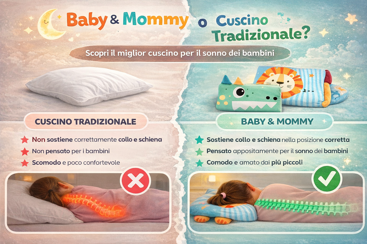 Cuscino Baby & Mommy