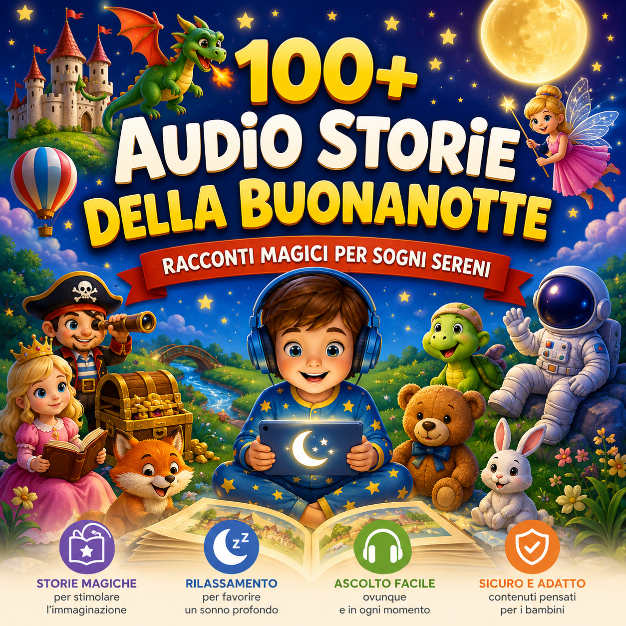 Audio storie della buona notte