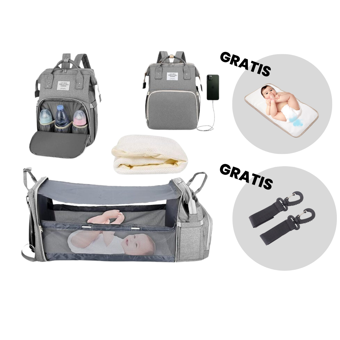 Zaino fasciatoio Baby & mommy più 2 omaggi